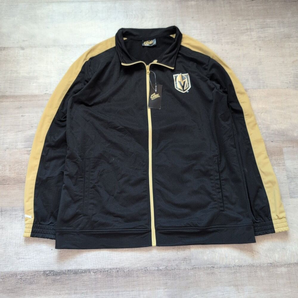 New Circe Vegas Golden Knights Promo Station Casino Zippered Size L Full Zip